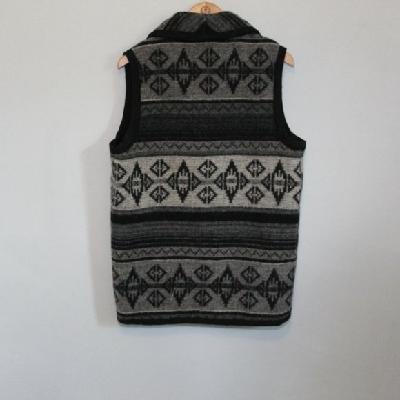 VTG Woolrich Wool Blend Southwestern Vest H11400 - Picture 6 of 7